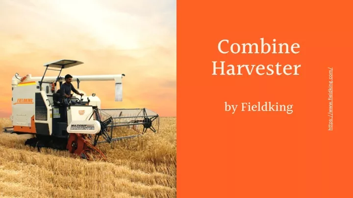 combine harvester by fieldking