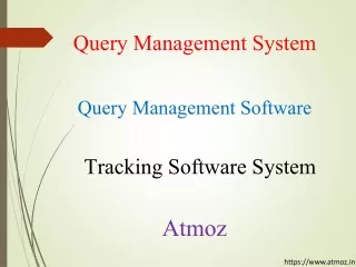 Query Management System will help the HR - Atmoz