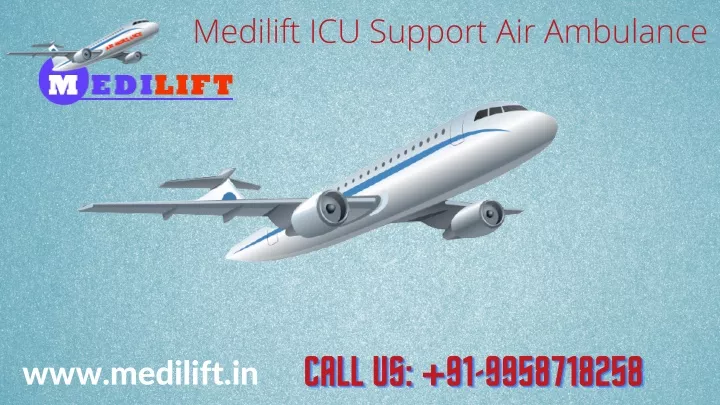 medilift icu support air ambulance