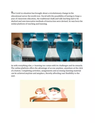 Online Learning vs Classroom Learning