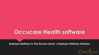 occucare health software