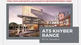 ATS Khyber Range New Commercial Project in Ghaziabad