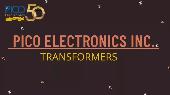 pico electronics inc transformers