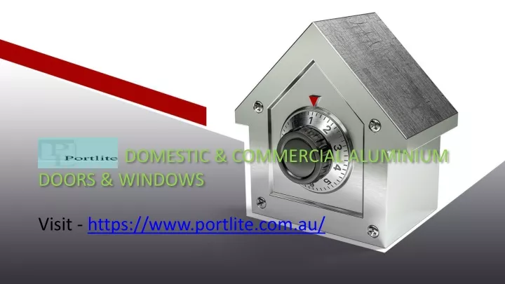 portlite domestic commercial aluminium doors