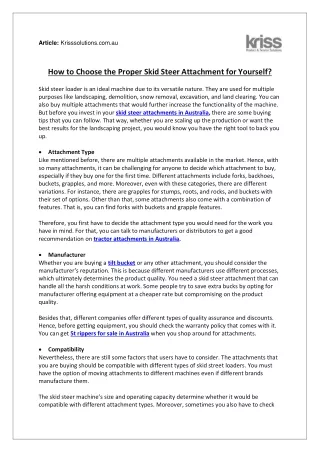 article krisssolutions com au