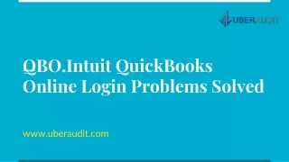 QBO.Intuit QuickBooks Online Login Problems Solved