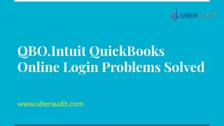QBO.Intuit QuickBooks Online Login Problems Solved
