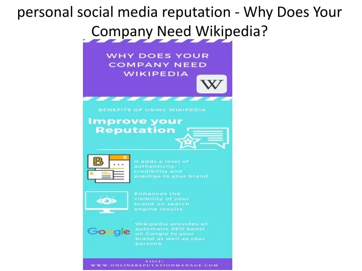 personal social media reputation why does your