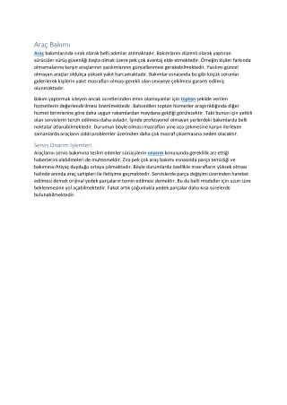 ara bak m ara bak mlar nda s ral olarak belli
