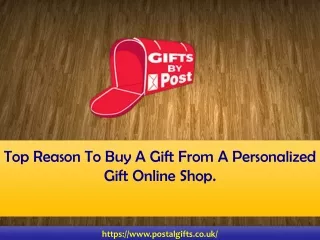 Top Reason To Buy A Gift From A Personalized Gift Online Shop