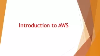 Introduction to AWS