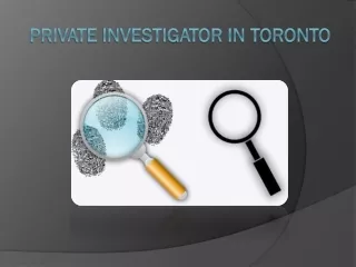 private investigator in toronto