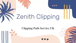 Clipping Path Service UK