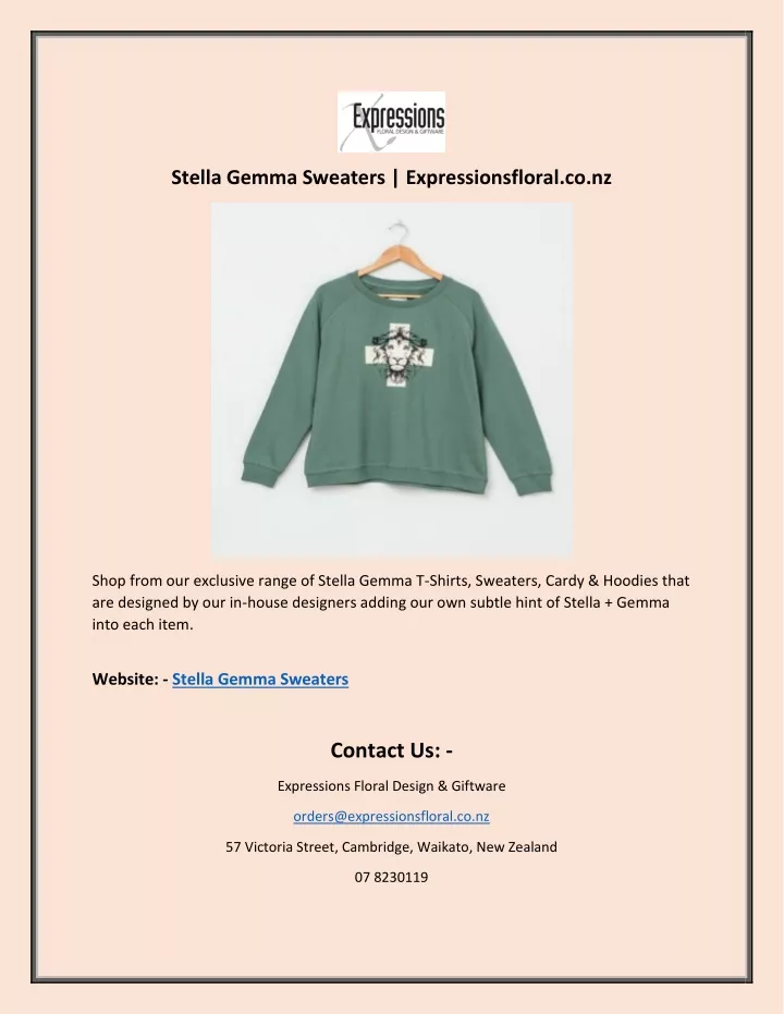 stella gemma sweaters expressionsfloral co nz