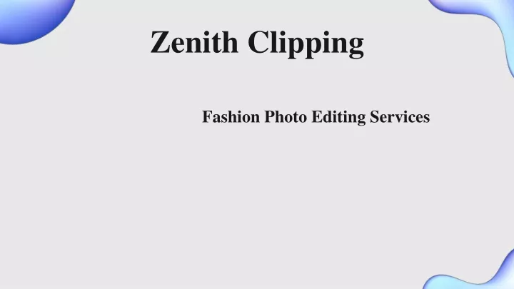zenith clipping
