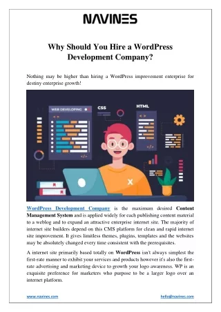 why-should-you-hire-a-wordpress-development-company-navines