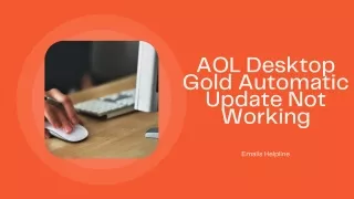 aol desktop gold automatic update not working