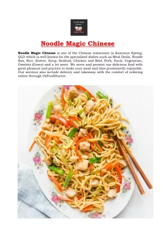 noodle magic chinese noodle magic chinese