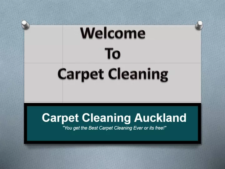 welcome to carpet cleaning