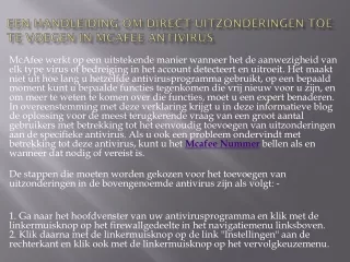 Mcafee Klantenservice Nederland online hulpaanbieder