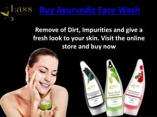 Buy Organic Face Wash at Best Price