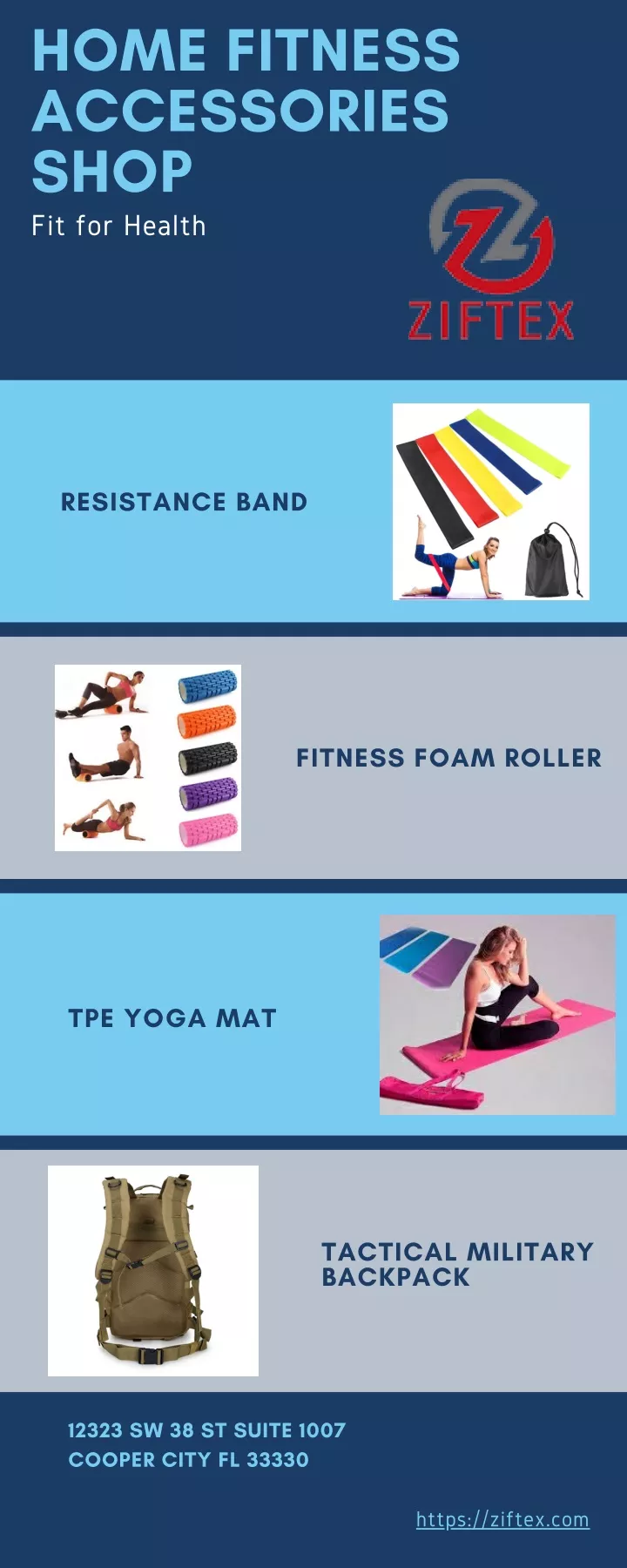 home fitness accessories shop