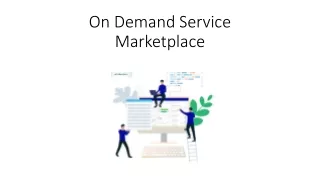 on demand service marketplace