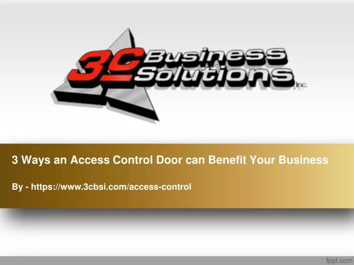 3 ways an access control door can benefit your business