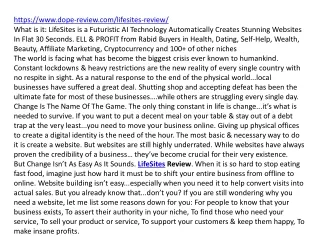 https www dope review com lifesites review what