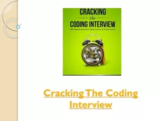 cracking the coding interview