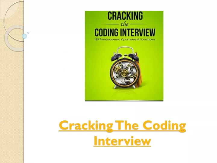 cracking the coding interview