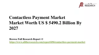 Contactless Payment Market