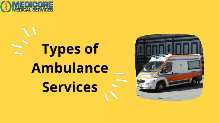 types of ambulance services