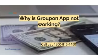 Why is Groupon App not working_