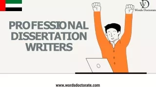 Professional Dissertation Writers For You- Words Doctorate