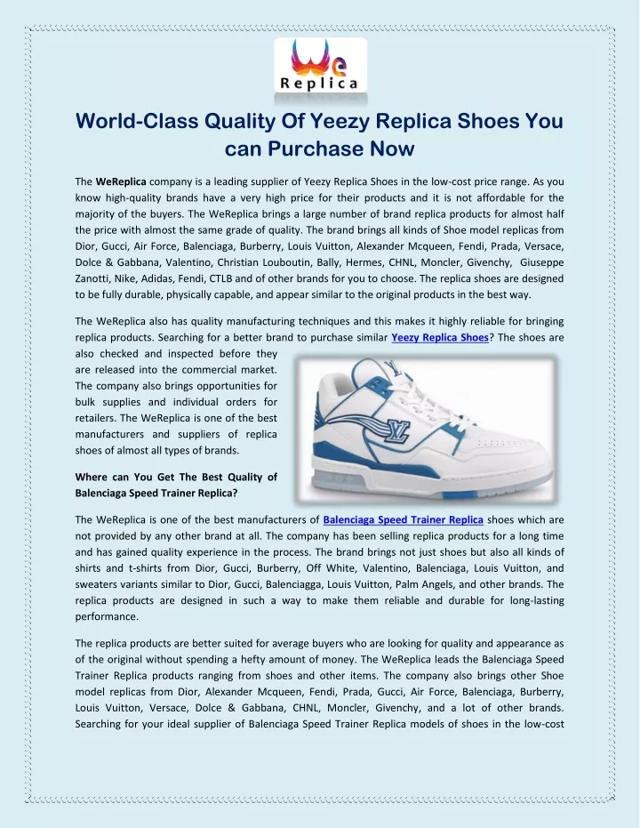 world class quality of yeezy replica shoes