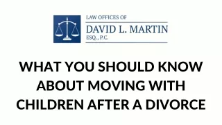 what you should know about moving with children