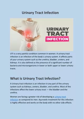 urinary tract infection