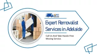 Expert Removalist Services in Adelaide | Best Movers Adelaide | Local Removalist