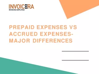 prepaid expenses vs accrued expenses major differences