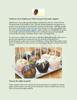 Chocolate Covered Apples By Mister Apple