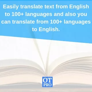 Online TranslationPro Document