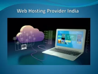 The Most Reliable And Affordable Web Hosting Provider India