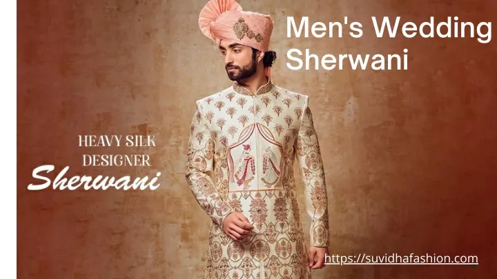 men s wedding sherwani