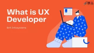 What is UX Developer