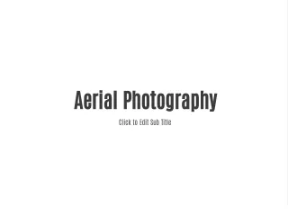 Aerial Photography - nationaldrones.com.au