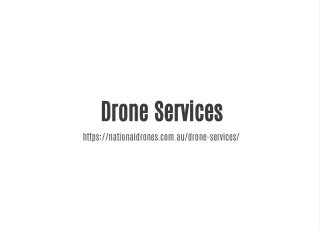 Drone Services - nationaldrones.com.au