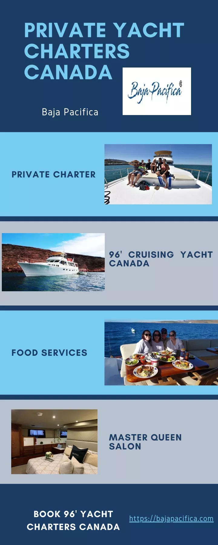 private yacht charters canada