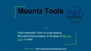 Mountz Tools