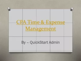 cpa time expense management
